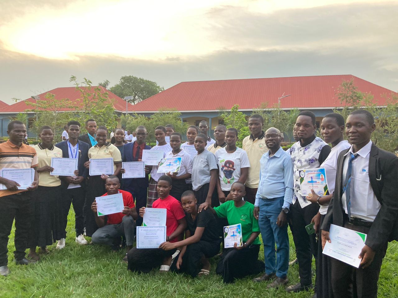 Jesus Discipled with their certificates